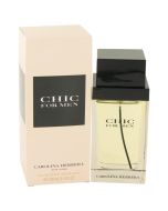 Chic by Carolina Herrera Eau De Toilette Spray 3.4 oz (Men) 100ml