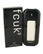 FCUK 3 by French Connection Eau De Toilette Spray 3.4 oz (Men) 100ml