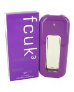 FCUK 3 by French Connection Eau De Toilette Spray 3.4 oz (Women) 100ml